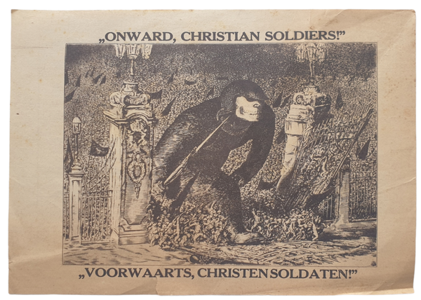 Leaflet ''Onwards, Christian soldiers!''
