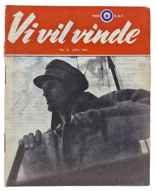 Original WW2 Danish Leaflet- D 18 Vi vil vinde Nr. 6 (1943)