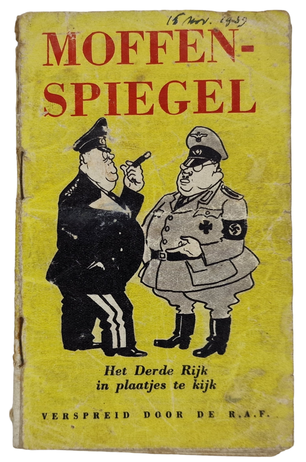 Original WW2 Dutch Leaflet - H 19 Moffenspiegel (1942)