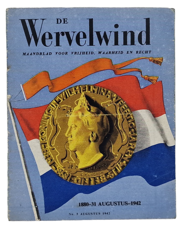 Original WW2 British Leaflet - H 18 ''De Wervelwind No. 5'' (1942)