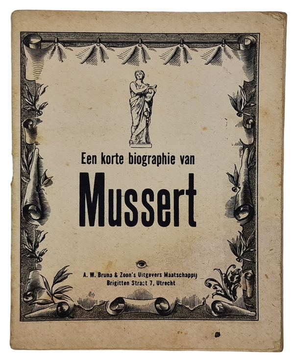 Original WW2 British Black Propaganda Leaflet - ''Een korte biographie van Mussert''
