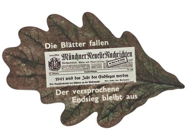 Original WW2 British Leaflet - EH 527 Die Blätter fallen (1941)