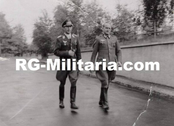 Original WW2 German Photo - Luftwaffe Ritterkreuzträger, Knights cross wearer Werner Molders