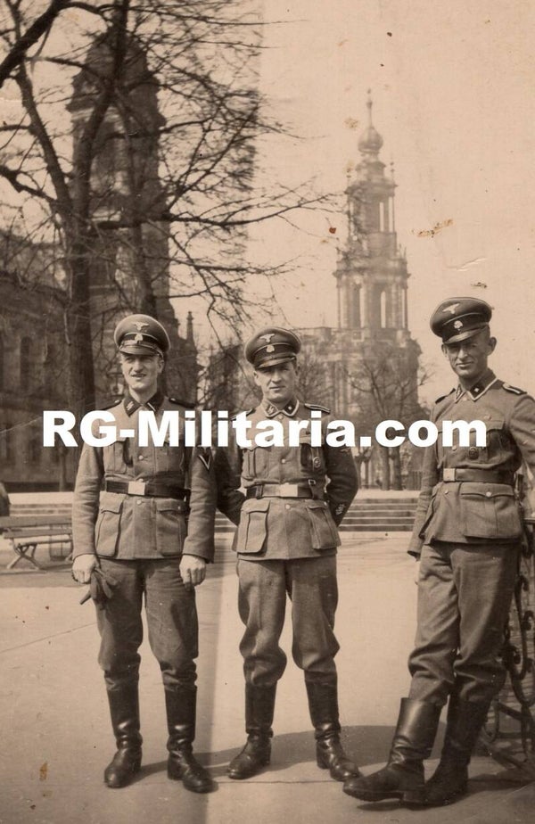 Original WW2 German Waffen SS Photo - SS Sturmboot Pionier soldiers