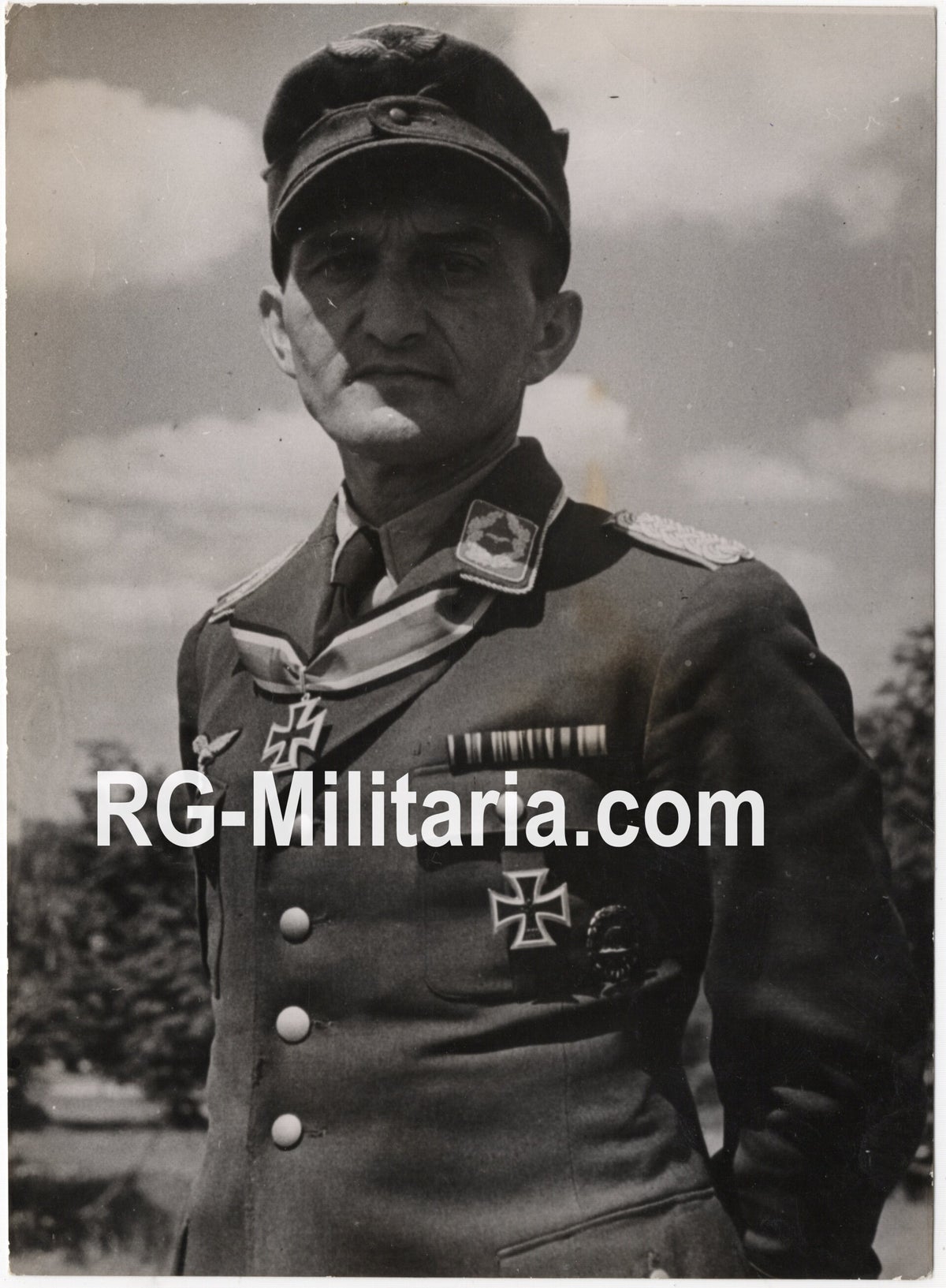 Original WW2 German Press Photo - Portrait Knights Cross Wearer ...