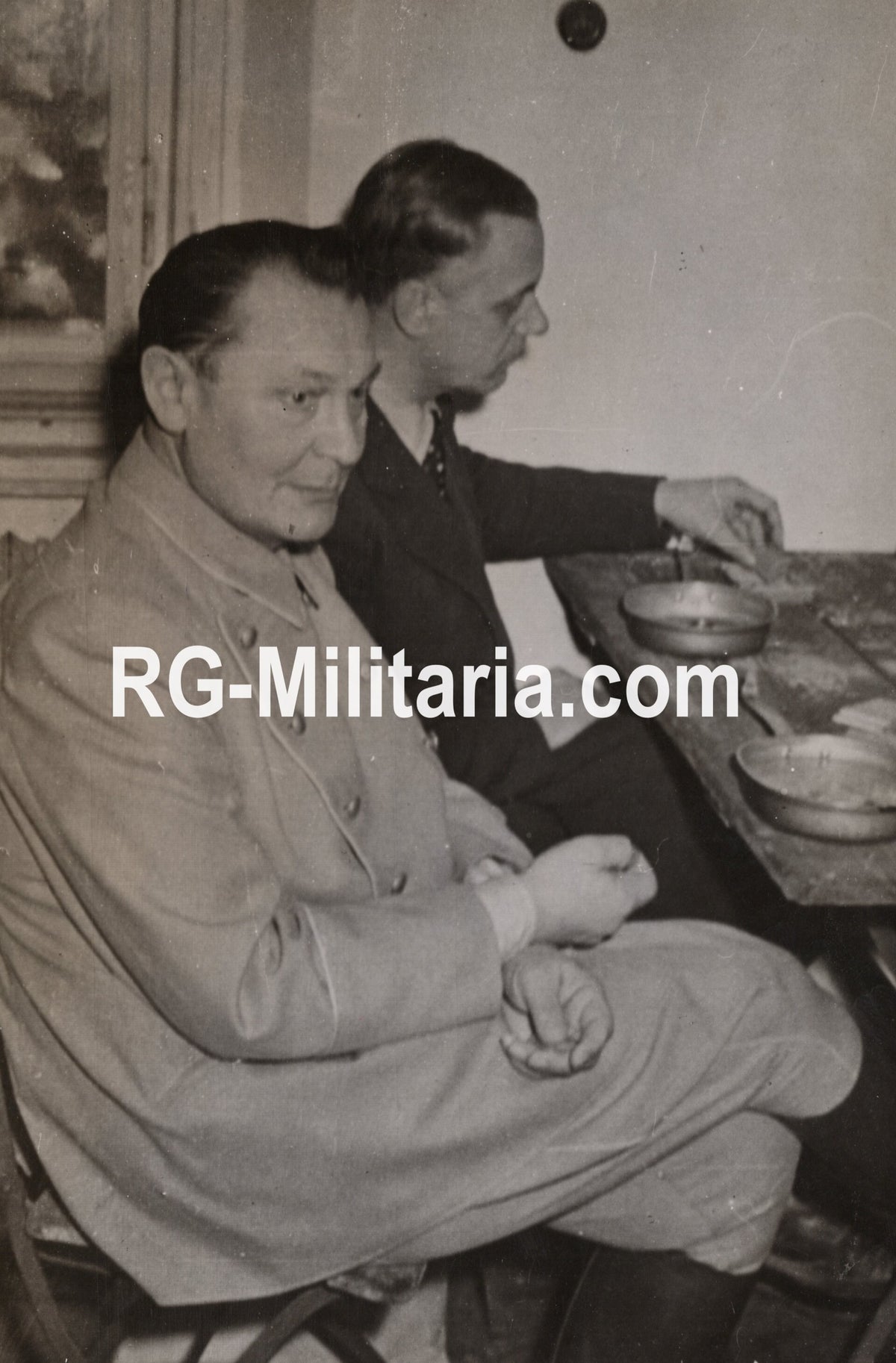 Original WW2 French Press Photo - Hermann Göring and Alfred Rosenberg ...