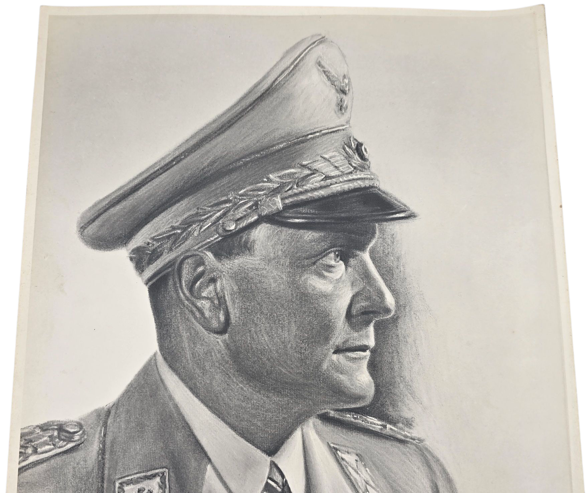 Original WW2 German Portrait Photo - Hermann Göring drawing, Schuppich ...