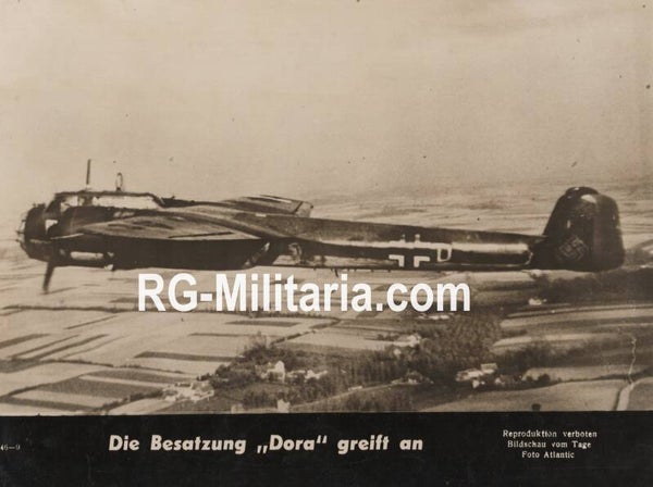 Original WW2 German Press Photo - Luftwaffe airplane Focke Wulf Fw 190 D Dora