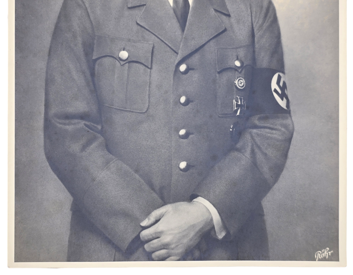 Original WW2 German Portrait Photo - Adolf Hitler, Röhr