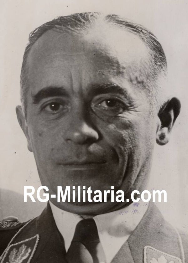 Original WW2 Italian Press Photo - Portrait Reichssportführer Hans von Tschammer und Osten (1943)