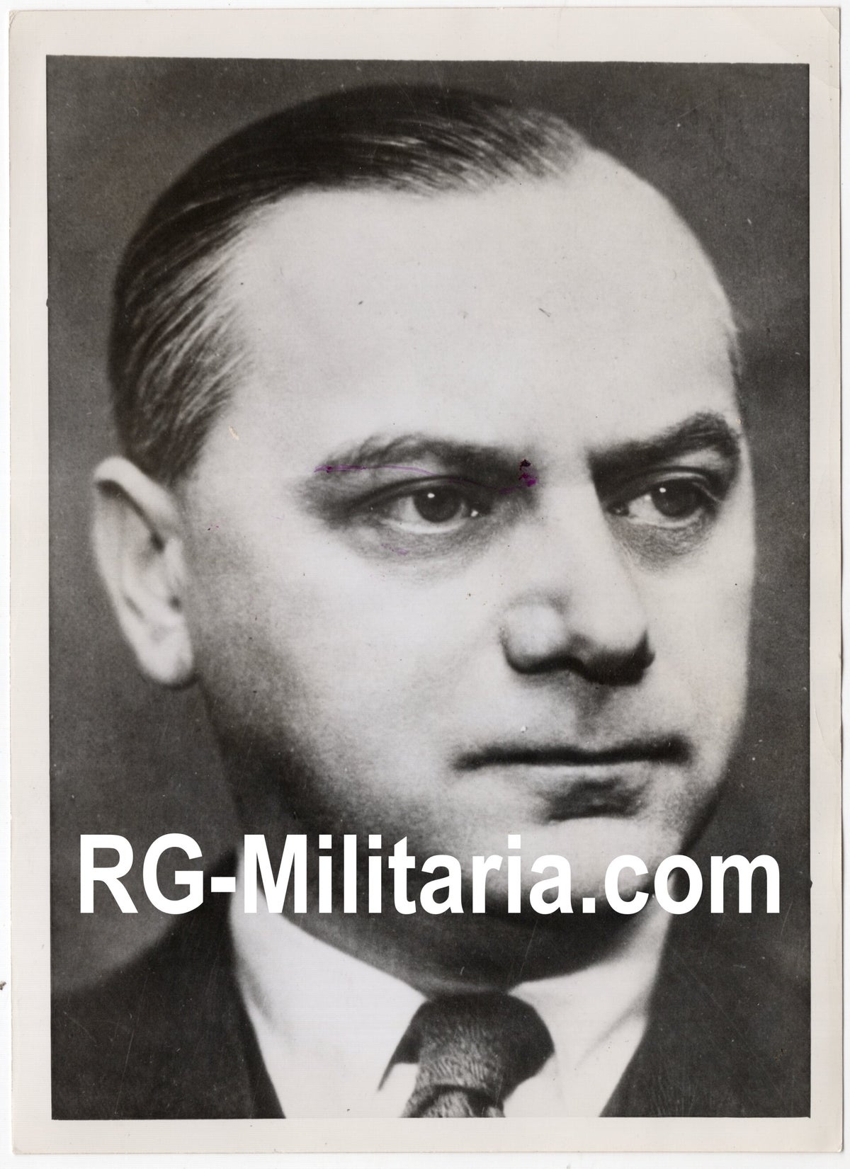 Original WW2 US Press Photo - Portrait of Alfred Rosenberg (1941)