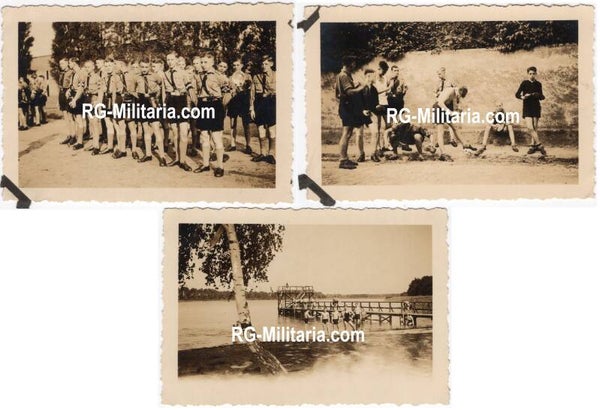 Original WW2 German Photo - HJ Hitlerjugend Bielefeld