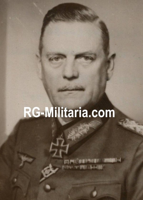 Original WW2 French Press Photo - Portrait of Wilhelm Keitel