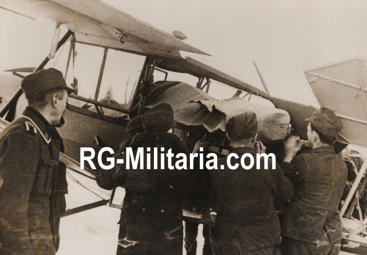 Original WW2 German Waffen SS Press Photo - SS soldiers getting a ...