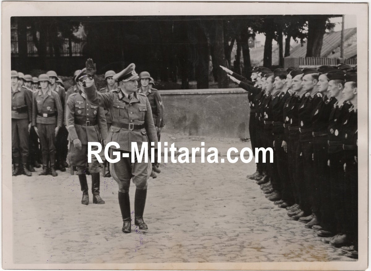 Original WW2 German Press Photo - Ritterkreuztrager Knights Cross ...