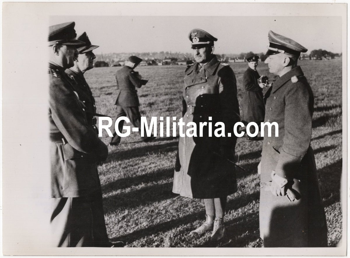 Original WW2 British Press Photo - Captured POW General Hans-Jürgen von ...