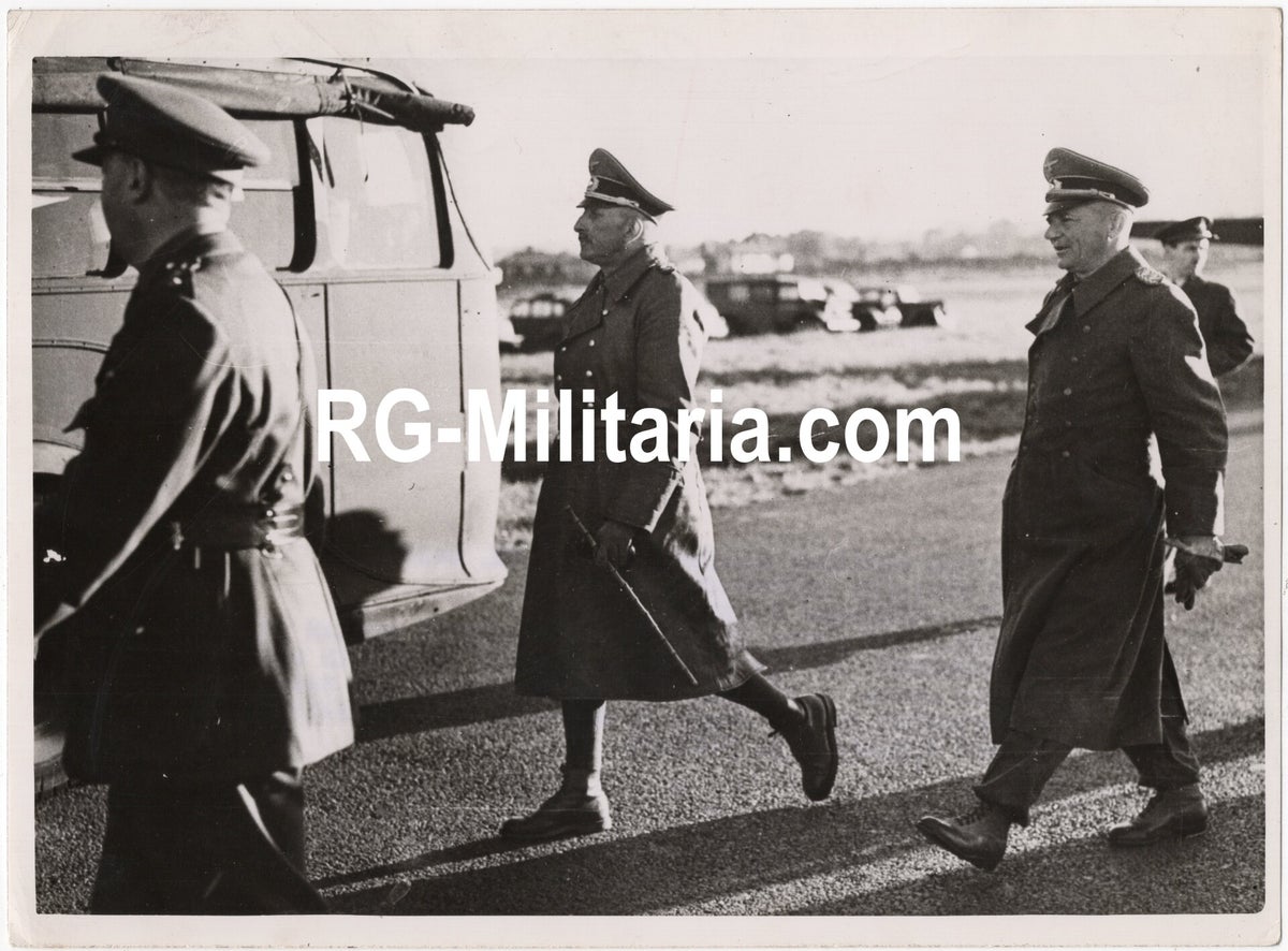 Original WW2 British Press Photo - Captured POW General Hans-Jürgen von ...