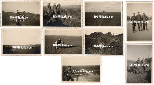 Original WW2 German Photo - Luftwaffe soldiers at Airfield Waalhaven, Rotterdam, Holland