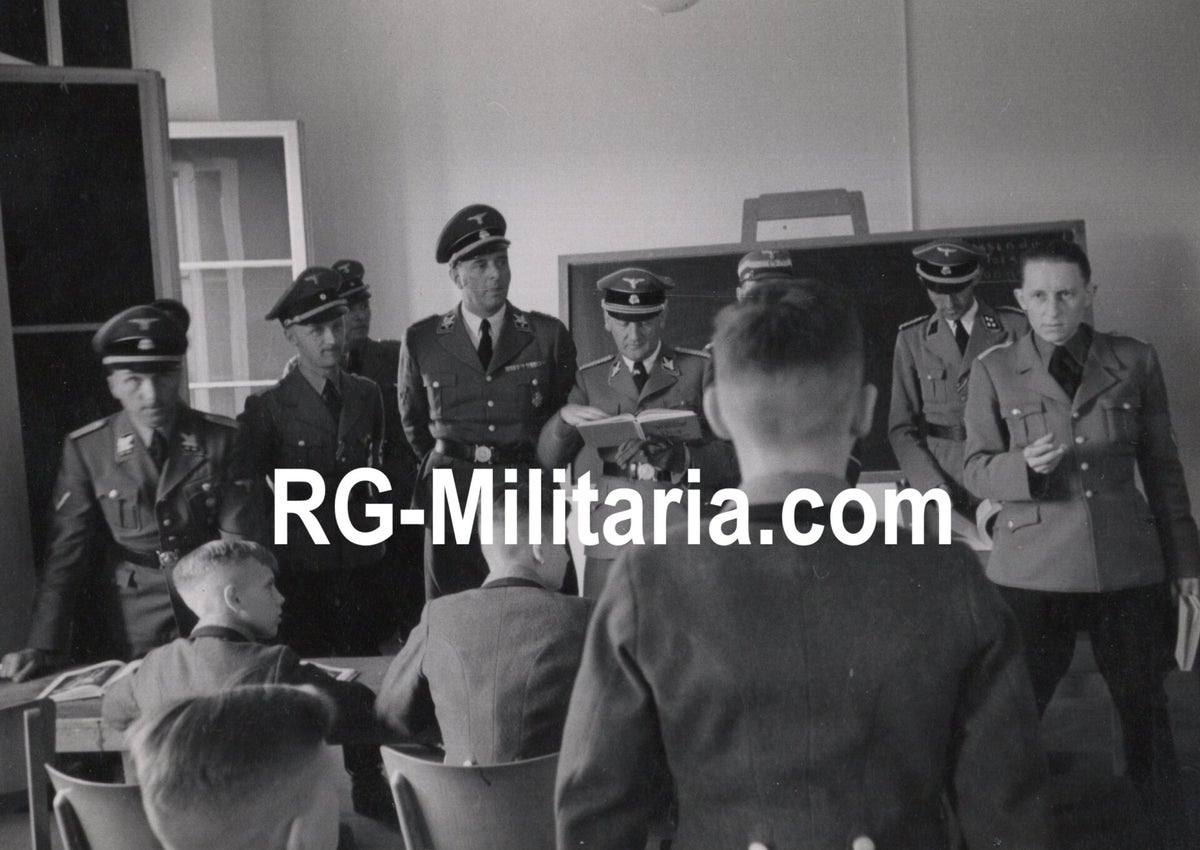 Original WW2 Dutch Waffen SS Press Photo - Reichsschule Valkenburg ...