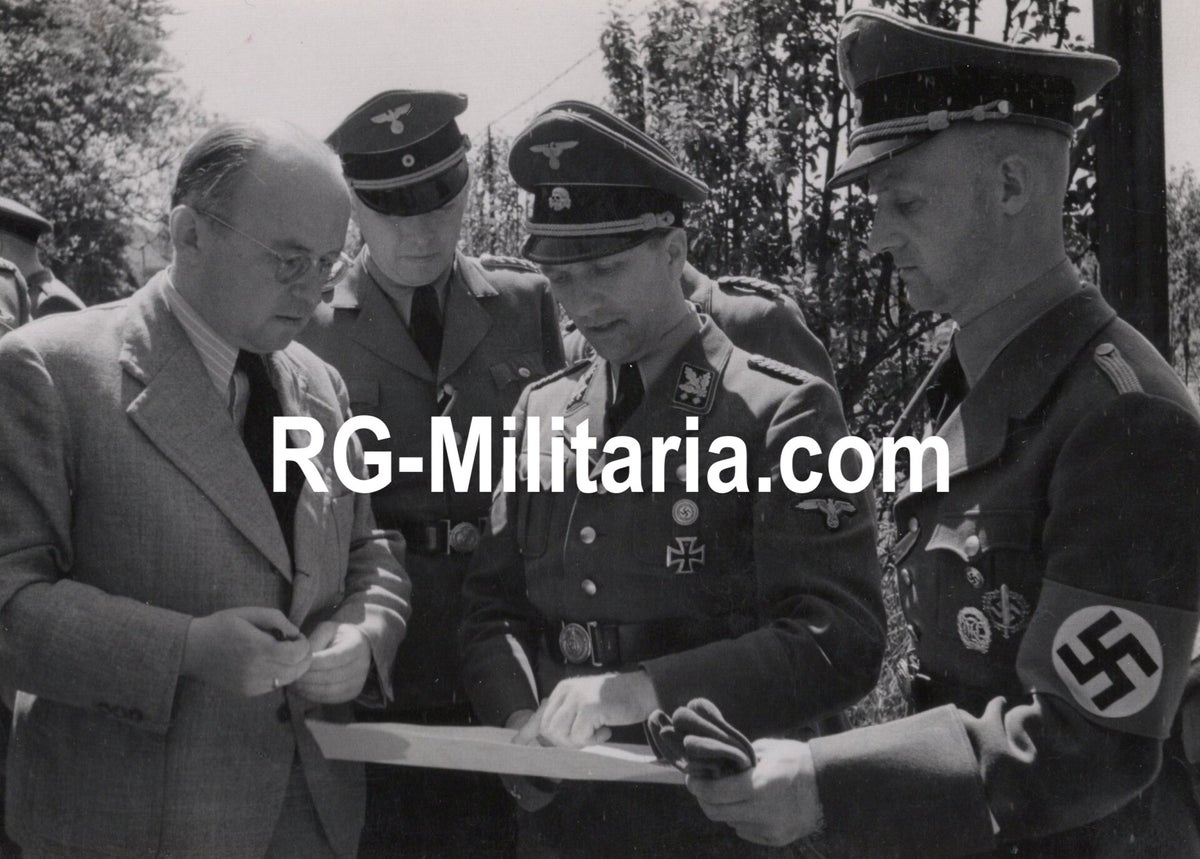Original WW2 Dutch Waffen SS Press Photo - Reichsschule Valkenburg ...