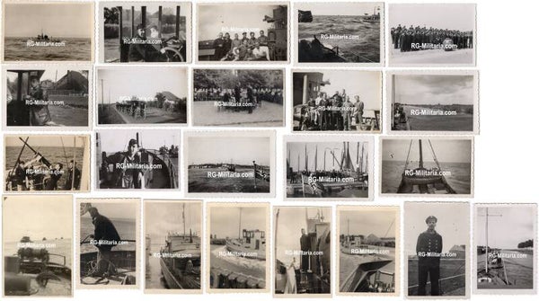 Original WW2 German Photo - Photo series Kriegsmarine in Den Helder, Amsterdam & IJmuiden, Holland