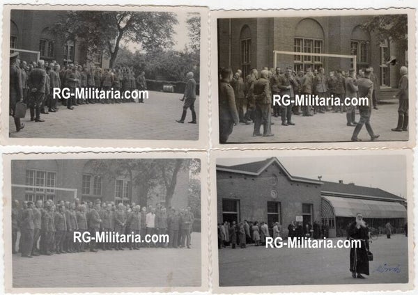 Original WW2 German Photo - Wehrmacht soldiers in Breda