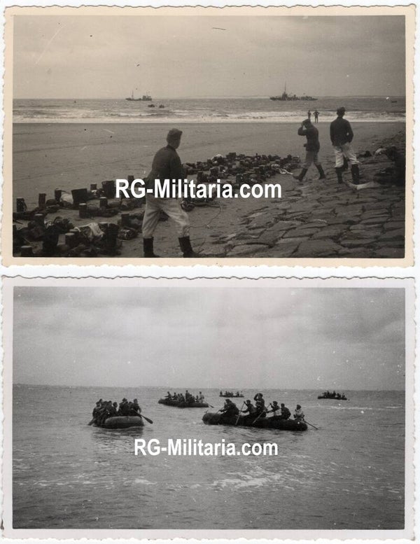 Original WW2 German Photo - German soldiers in Breskens, Zeeland, Holland