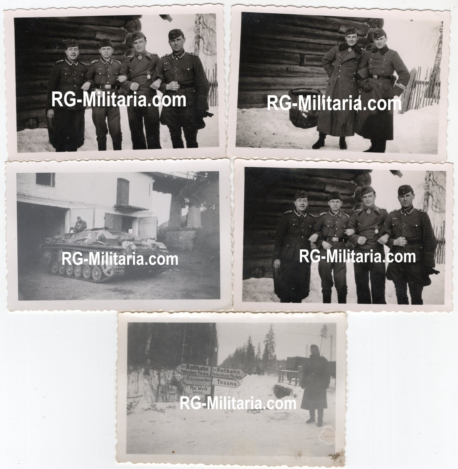 Original WW2 German Photo - Ritterkreuzträger, Knights Cross wearer Stug III commander Kurt Kirchner, Eastern front (1942)