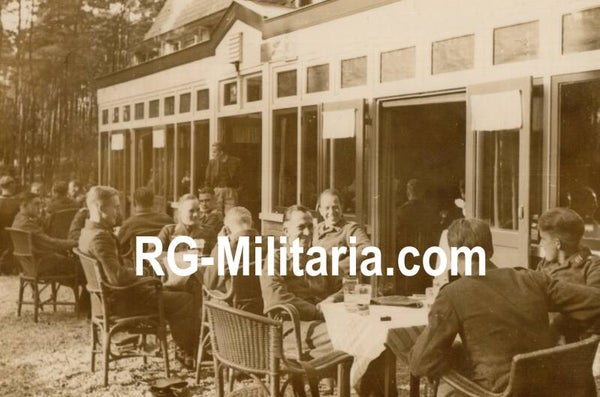 Original WW2 German Photo - Luftwaffe in Harderwijk, Holland (1941)