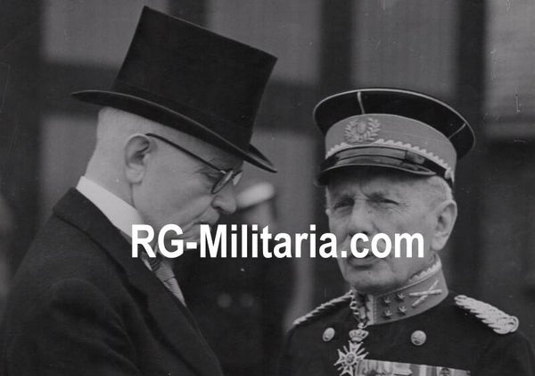 Original WW2 Dutch Press Photo - LVA Luchtvaartafdeeling gathering Soesterberg, Juli, General (1938)