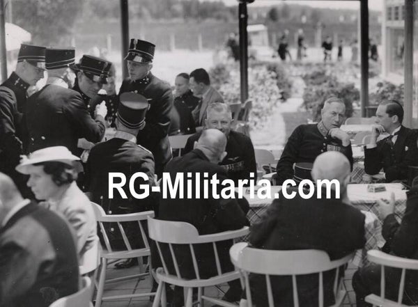 Original WW2 Dutch Press Photo - LVA Luchtvaartafdeeling gathering Soesterberg, July (1938)
