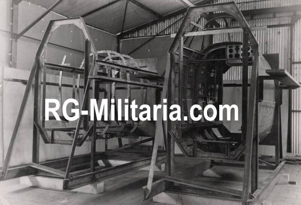 Original WW2 Dutch Photo - Fokker TV T5 bomber airplane in production at the Fokker Factory, Amsterdam