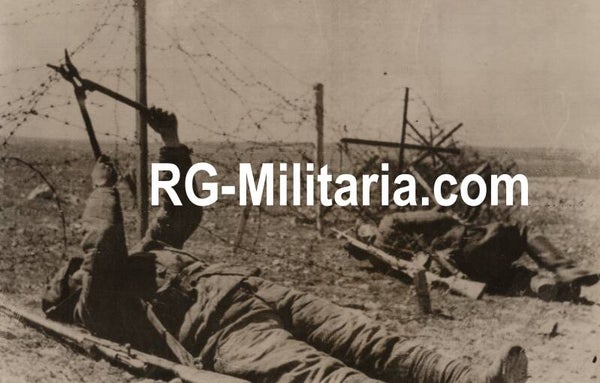 Original WW2 British Press Photo - Soviet cable cutters on the Crimean front (1942)