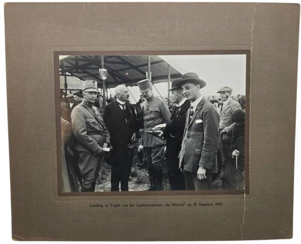 Original WW2 Dutch Photo - BVL Bijzonderen Vrijwilligen Landstorm Landdag Vught (1925)