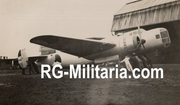 Original WW2 Dutch LVA Photo - Fokker TV T5 bomber