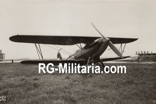 Original WW2 Dutch LVA Photo - Fokker CX C10 ''700'' Schiphol, Amsterdam