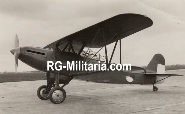 Original WW2 Dutch LVA Photo - Fokker CX C10, Dutch Indies