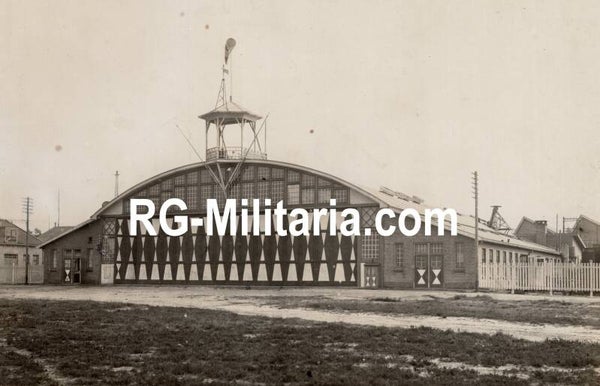 Original WW1 Dutch LVA Photo - Hangar at Soesterberg, Holland