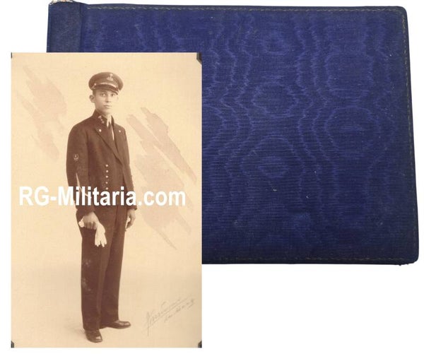 Original Dutch Photoalbum - Adelborst school Willemsoord, Den Helder, Rotterdam (1929 1931)