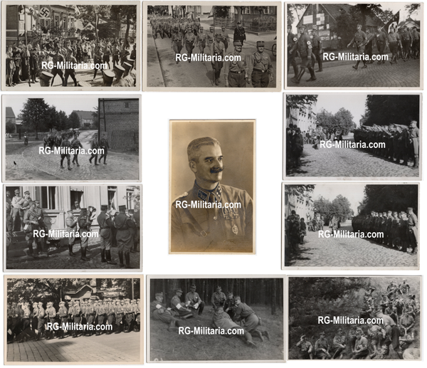 Original WW2 German Photo Set - Photo series SA Brownshirt 1/R35 from Potsdam (1937)