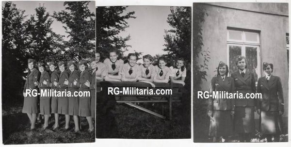 Original WW2 German Photo - Luftwaffe funkermadel females