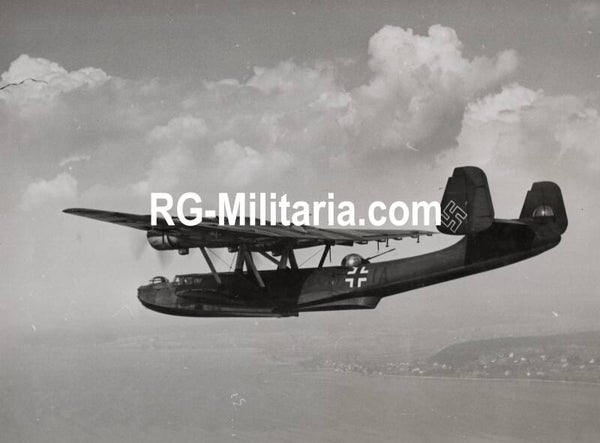 Original WW2 German Luftwaffe Photo - Dornier Do 24 Flugboot (1942)