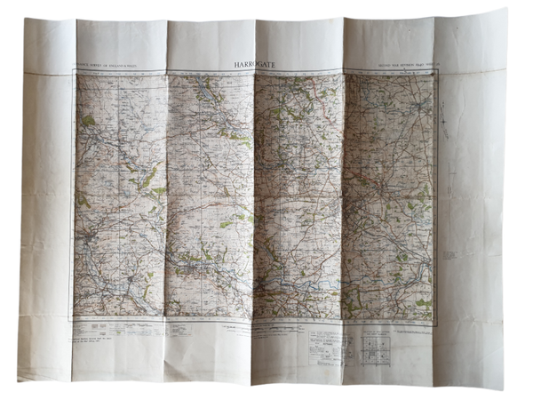 British map - Harrogate 1941