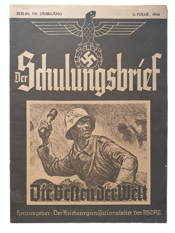 Magazine - Der Schulungsbrief 1940 folge 3