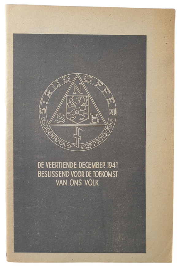 Brochure - 10 year anniversary NSB ''De veertiende december 1941''