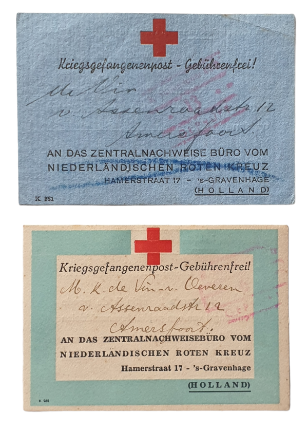 Receipt card stammlager XII D Germany.