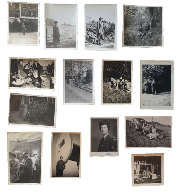 Photo set - Belgian woman in the British army