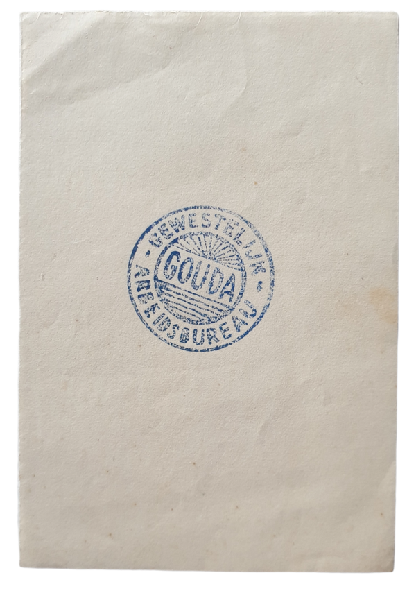 Stamp - Gewestelijk arbeidsbureau Gouda