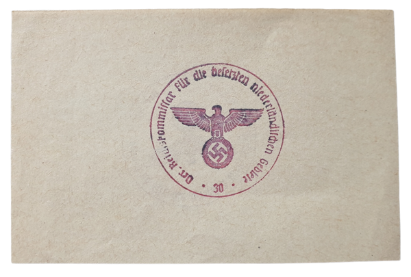 Stamp - Der Reichskommissar fur die besetzten Niederlandischen Gebiete