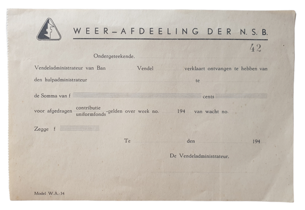 Unissued NSB Weer-Afdeeling WA contribution document